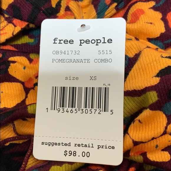 Free People Follow Your Heart Fit & Flare Dress XS - Picture 4 of 5